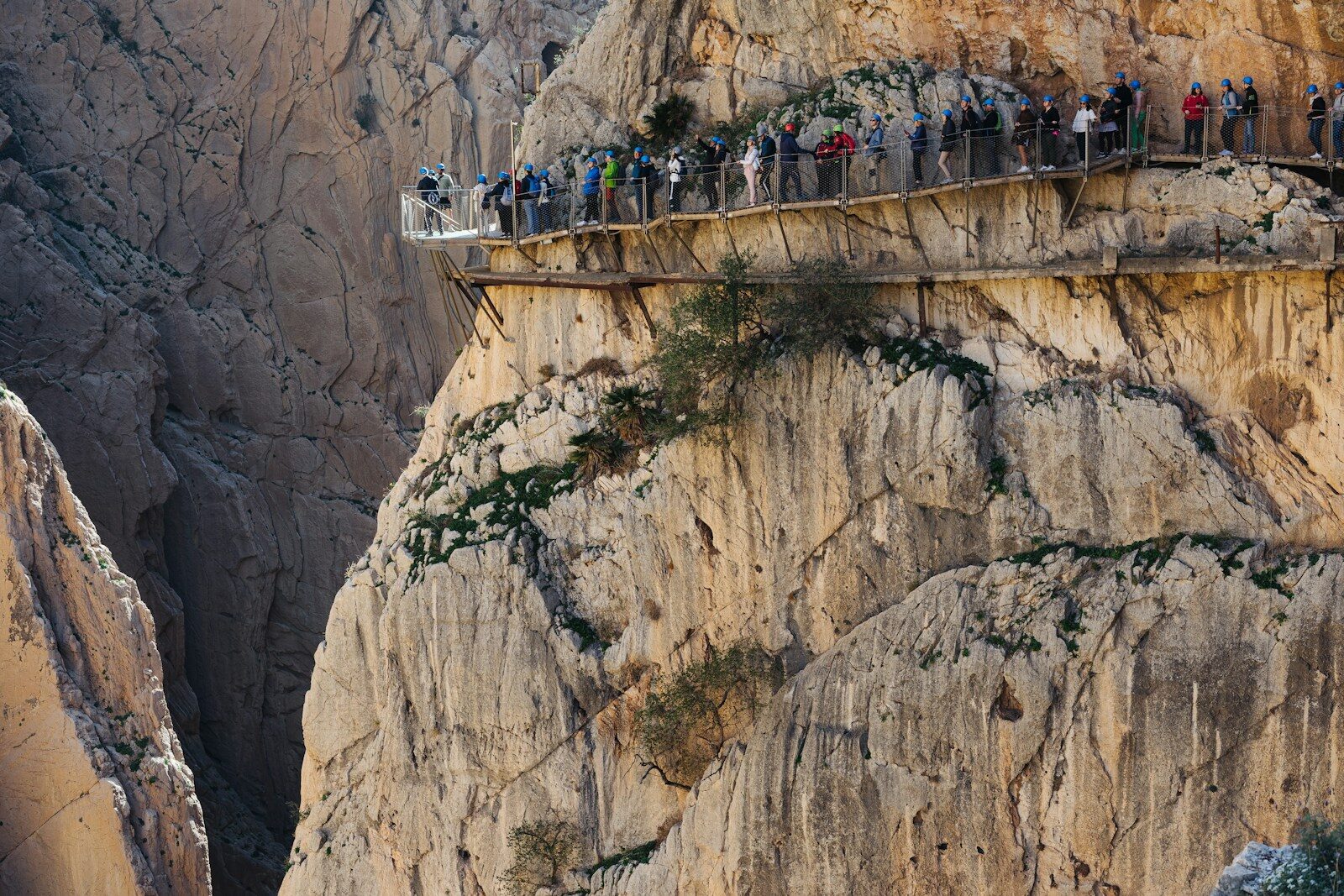Caminito del Rey desde Málaga ruta senderismo desfiladero Málaga